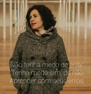 Arte com mensagem para reflexão