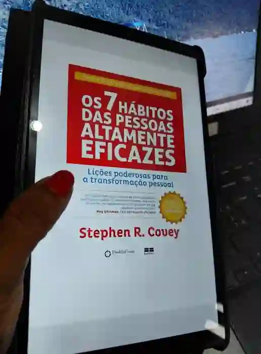 Livro Os 7 hábitos das pessoas altamente eficazes, de Stephen Covey